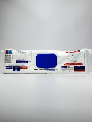 Sleepy Рушнички для миття підлоги Easy Clean Blue 50шт
