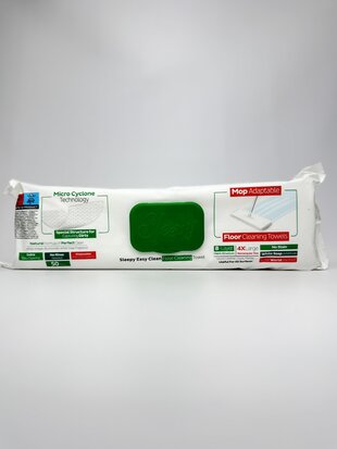 Sleepy Рушнички для миття підлоги Easy Clean Green 50шт