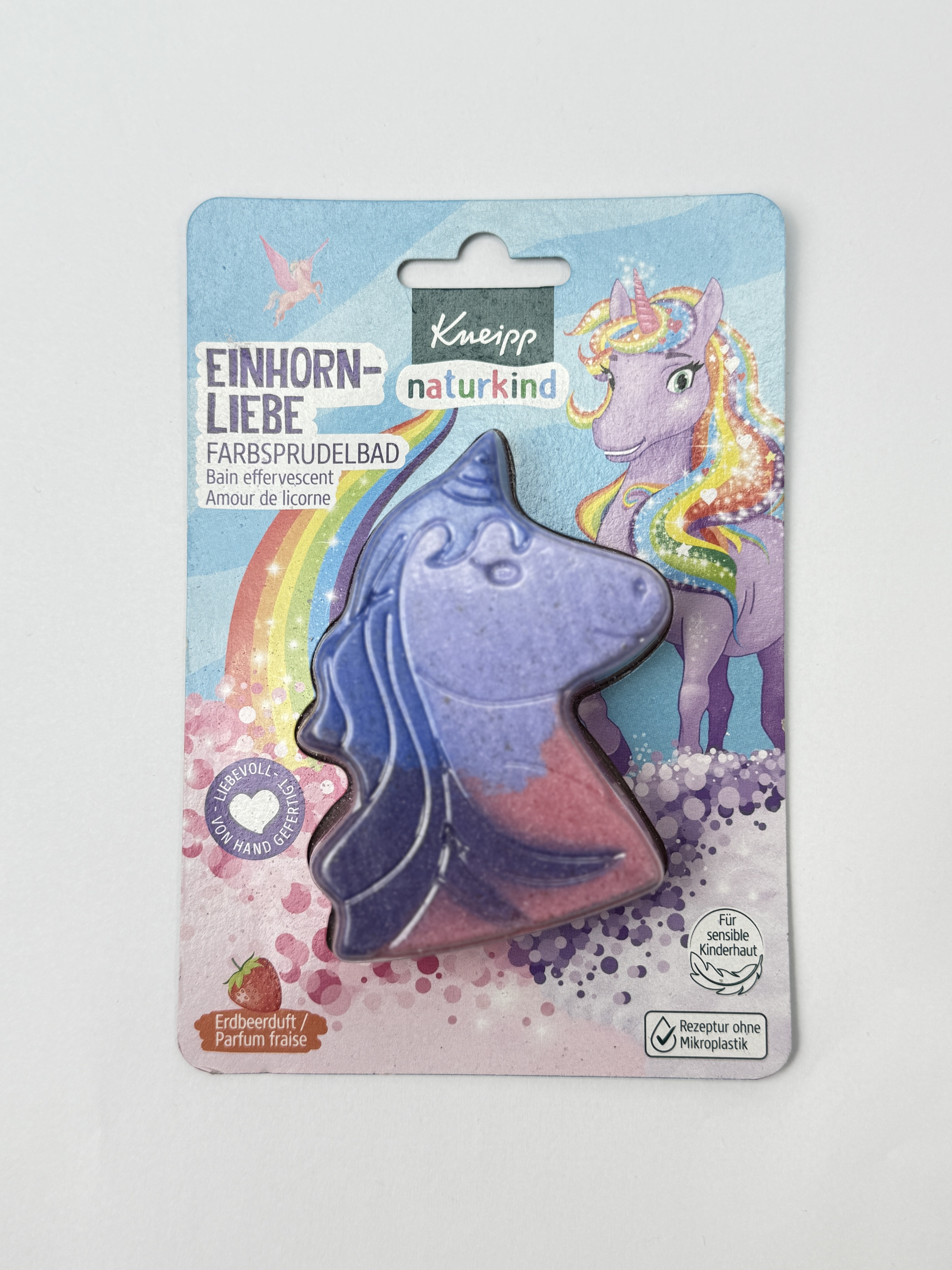 Kneipp Naturkind Дитяча бомбочка для ванн єдиноріг . 1 шт