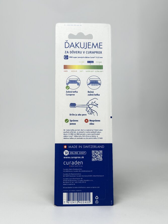 Curaprox Зубна щітка super soft 3 шт