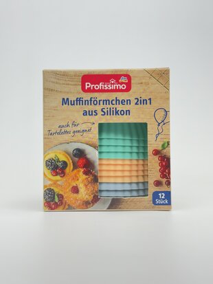 Profissimo Силіконові формочки 12шт