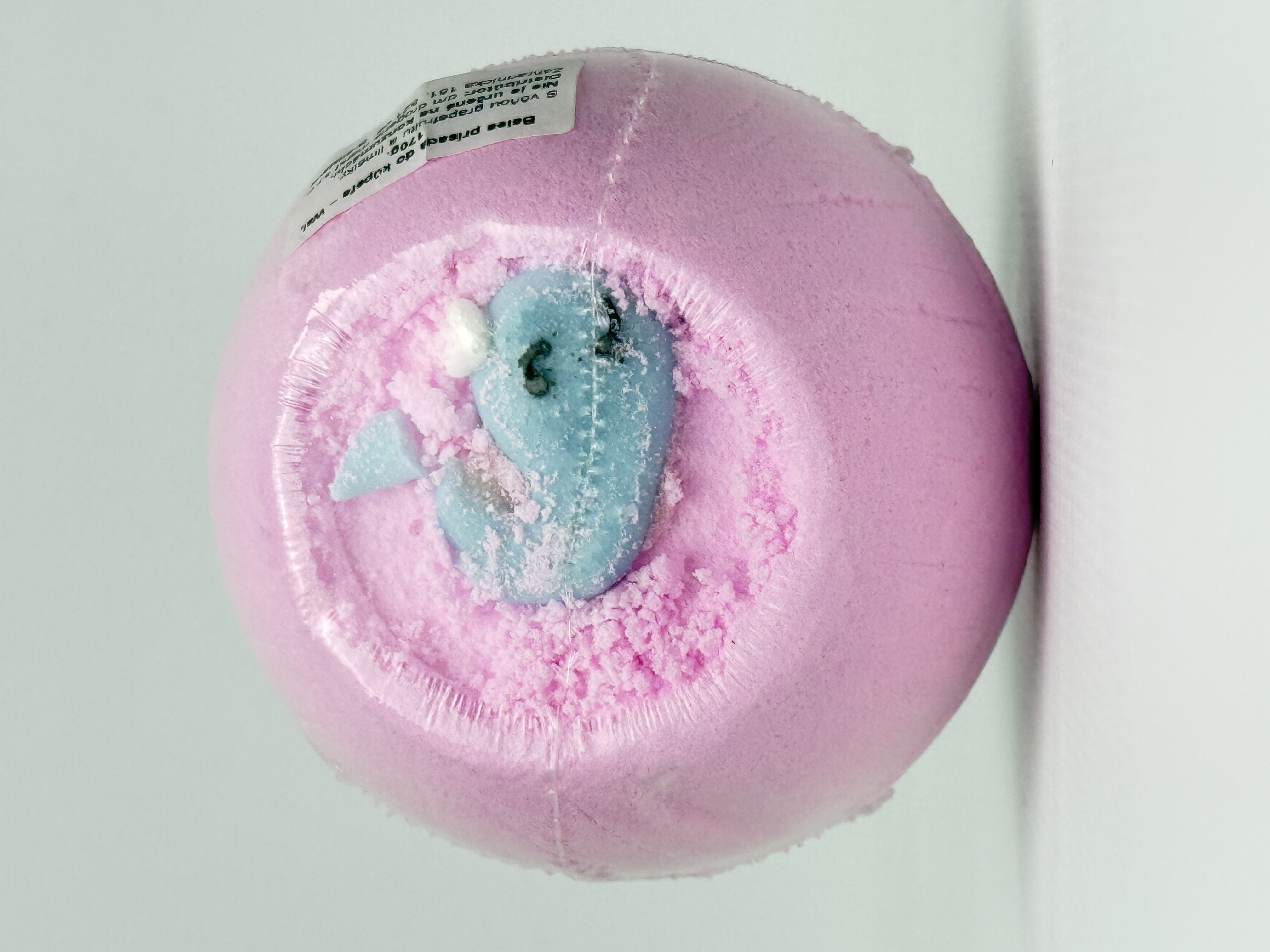 Balea бомбочка для ванни дит 170г Грейпфрут та Лайм (рожева)