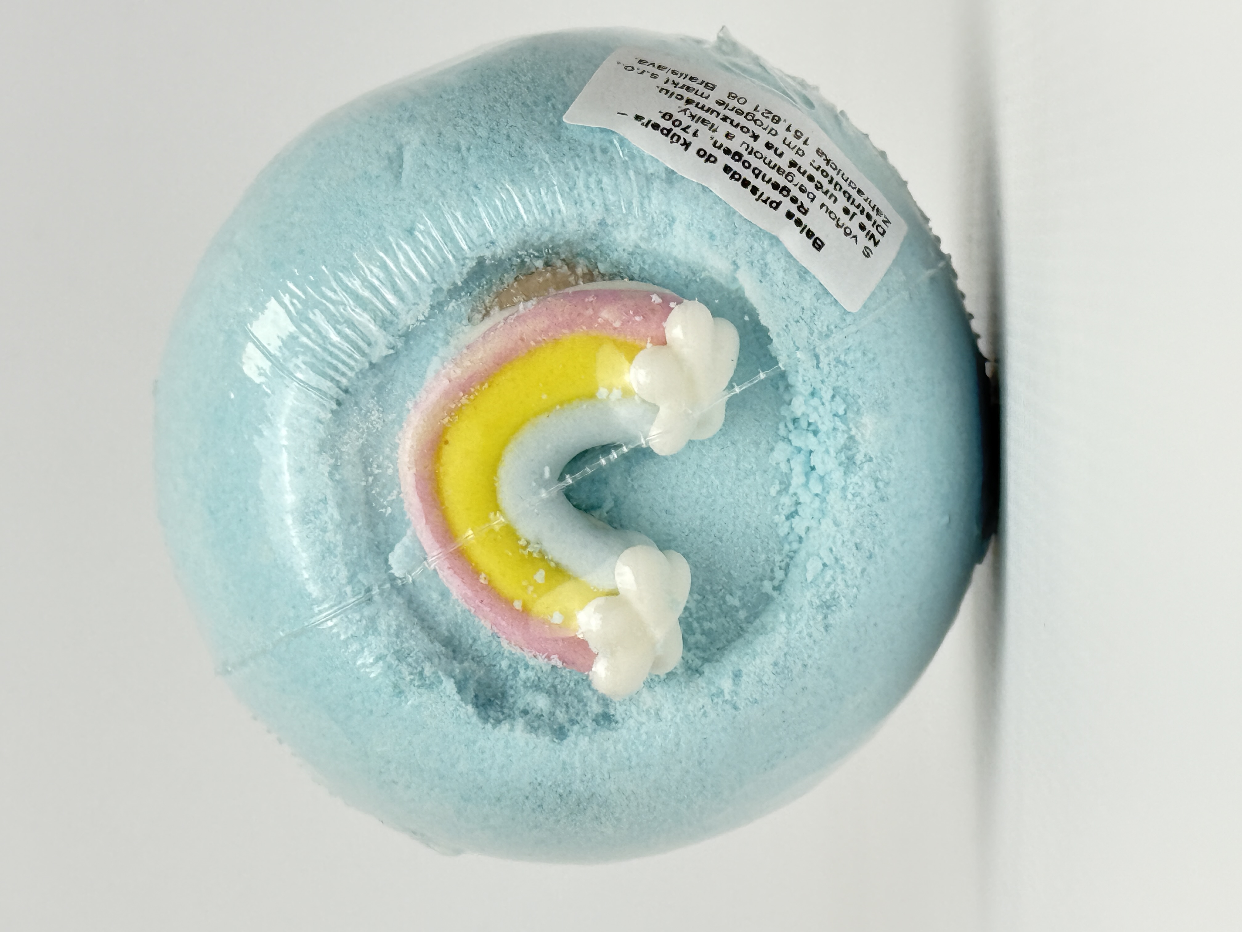 Balea бомбочка для ванни дит 170г Бергамот (блакитна)