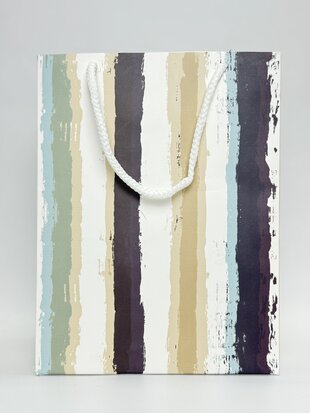 Пакет подарунковий 17.5*23 Смужка M24ML