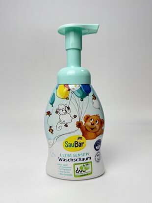 SauBar Дитяча піна для вмивання ultra sensitiv 250ml