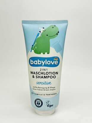 babylove Шампунь + лосьйон для вмивання 200ml