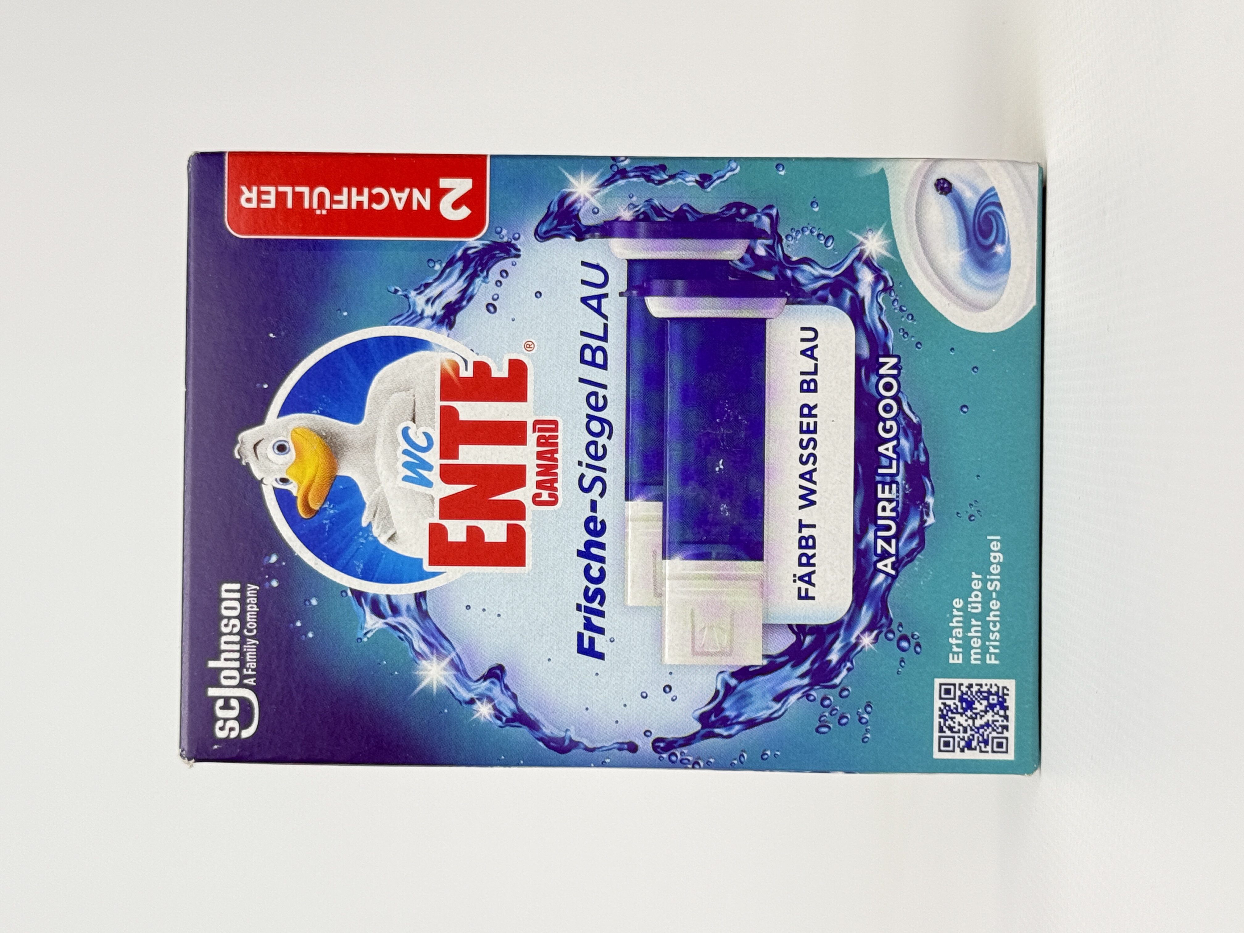 WC-Ente Очисник для туалету (запаска) Azure 2шт.