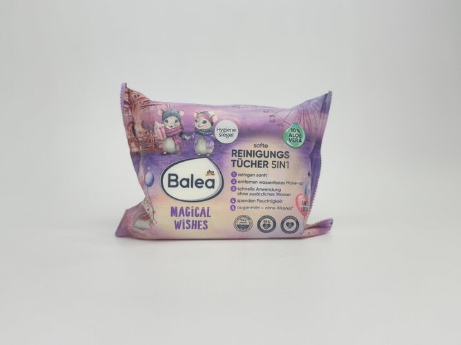 Balea Серветки для зняття макіяжу Magical Wishes 25шт