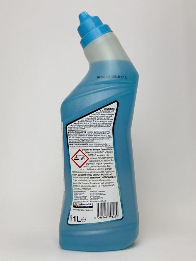 Denk Mit Засіб для чищення унітазу WC-Reiniger Gel Ozean Frische 1л