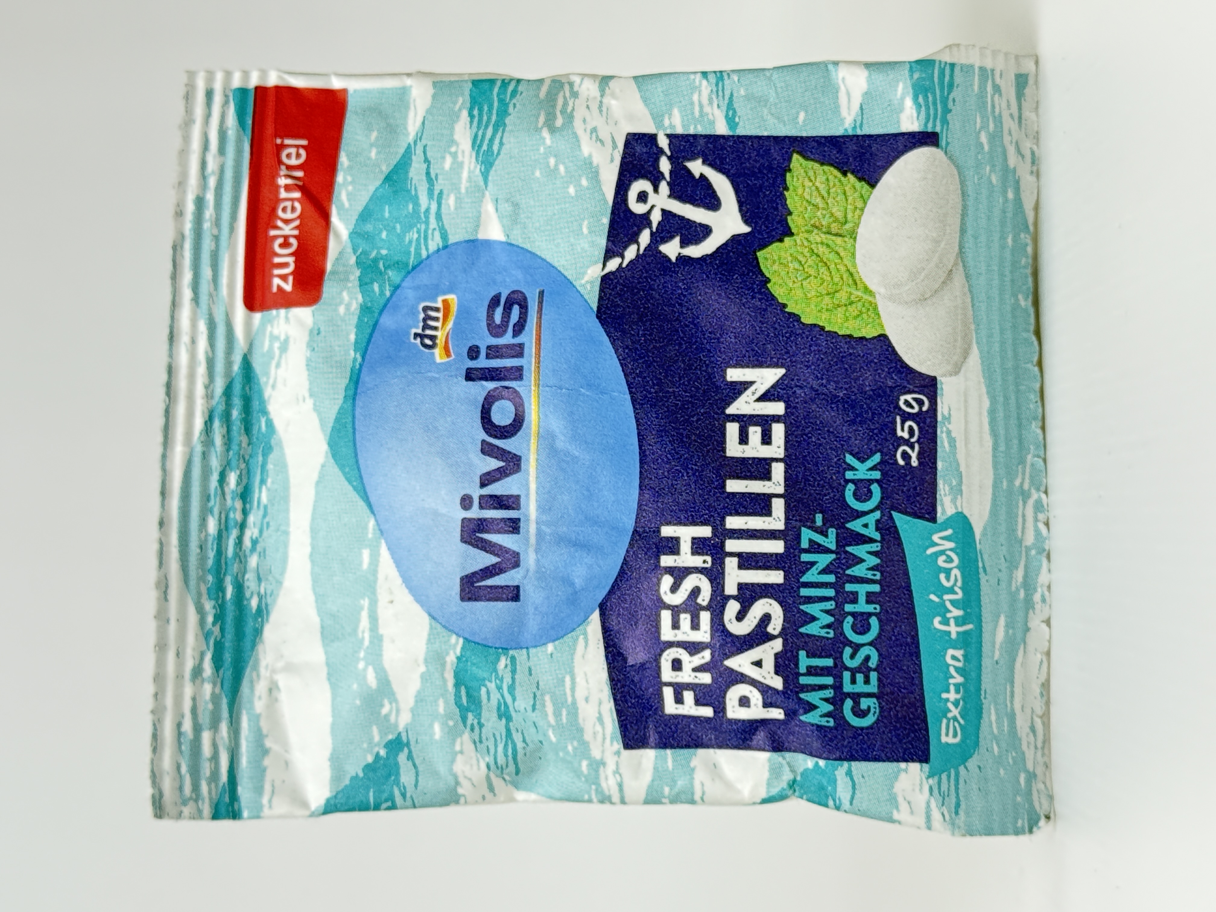 Mivolis Пастилки Fresh Pastillen Мята 25г