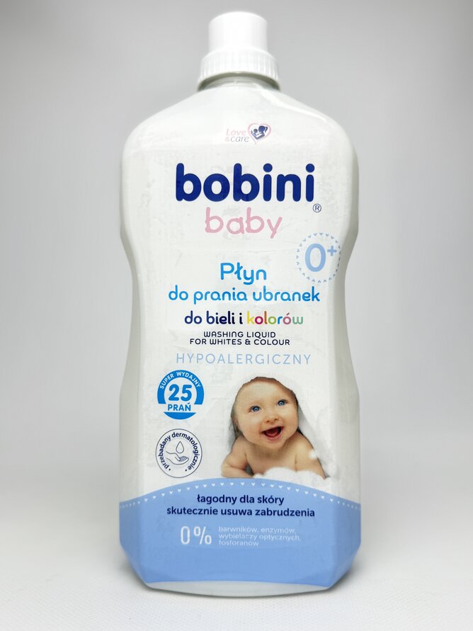 Bobini Baby Гель для прання дитячих речей 1.8л (25 прань)