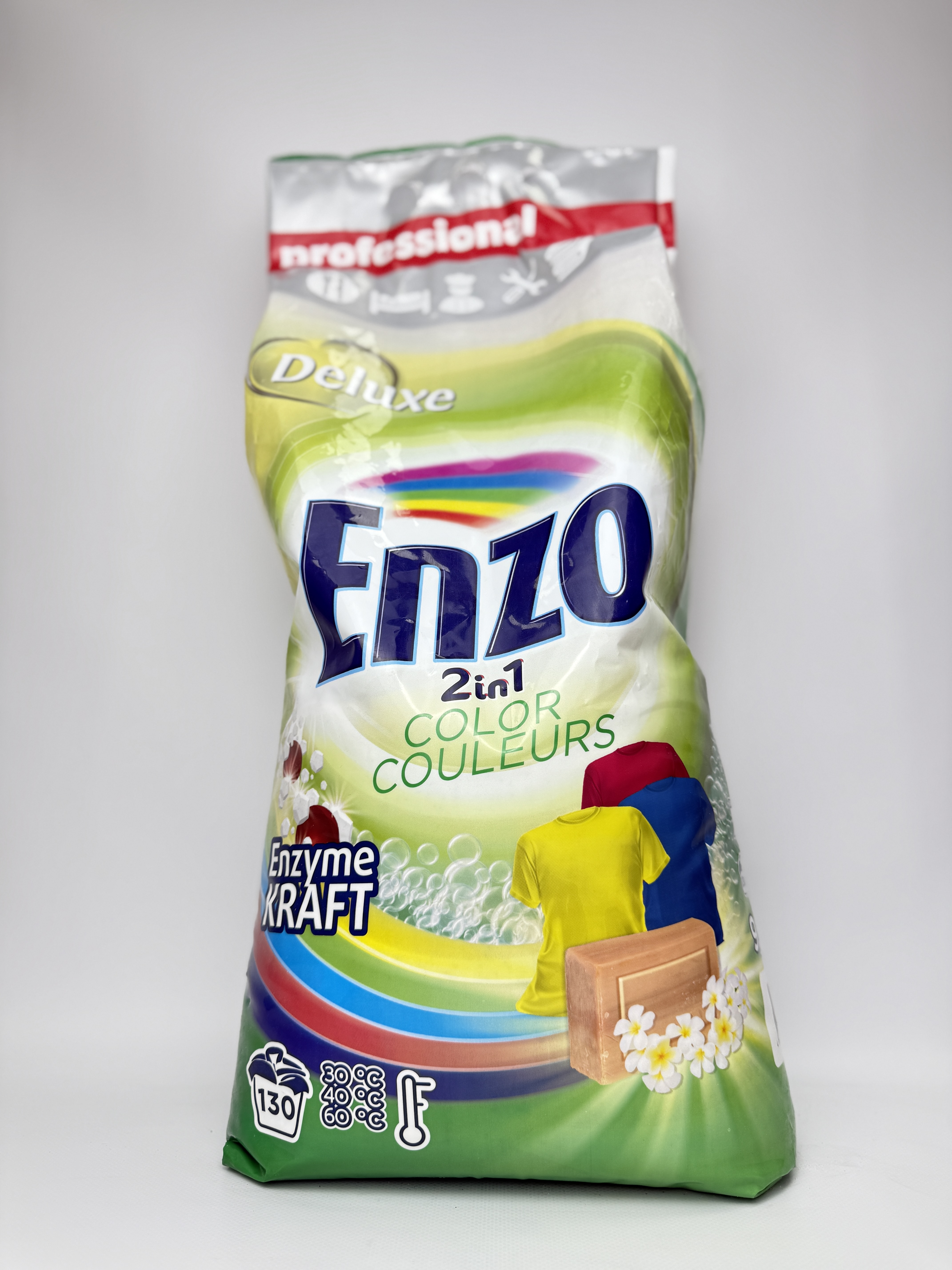 Порошок Enzo color 9.1кг пакет