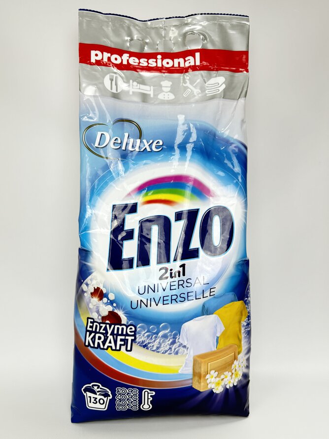 Deluxe ENZO Порошок для прання універсальний 9.1кг(130прань)