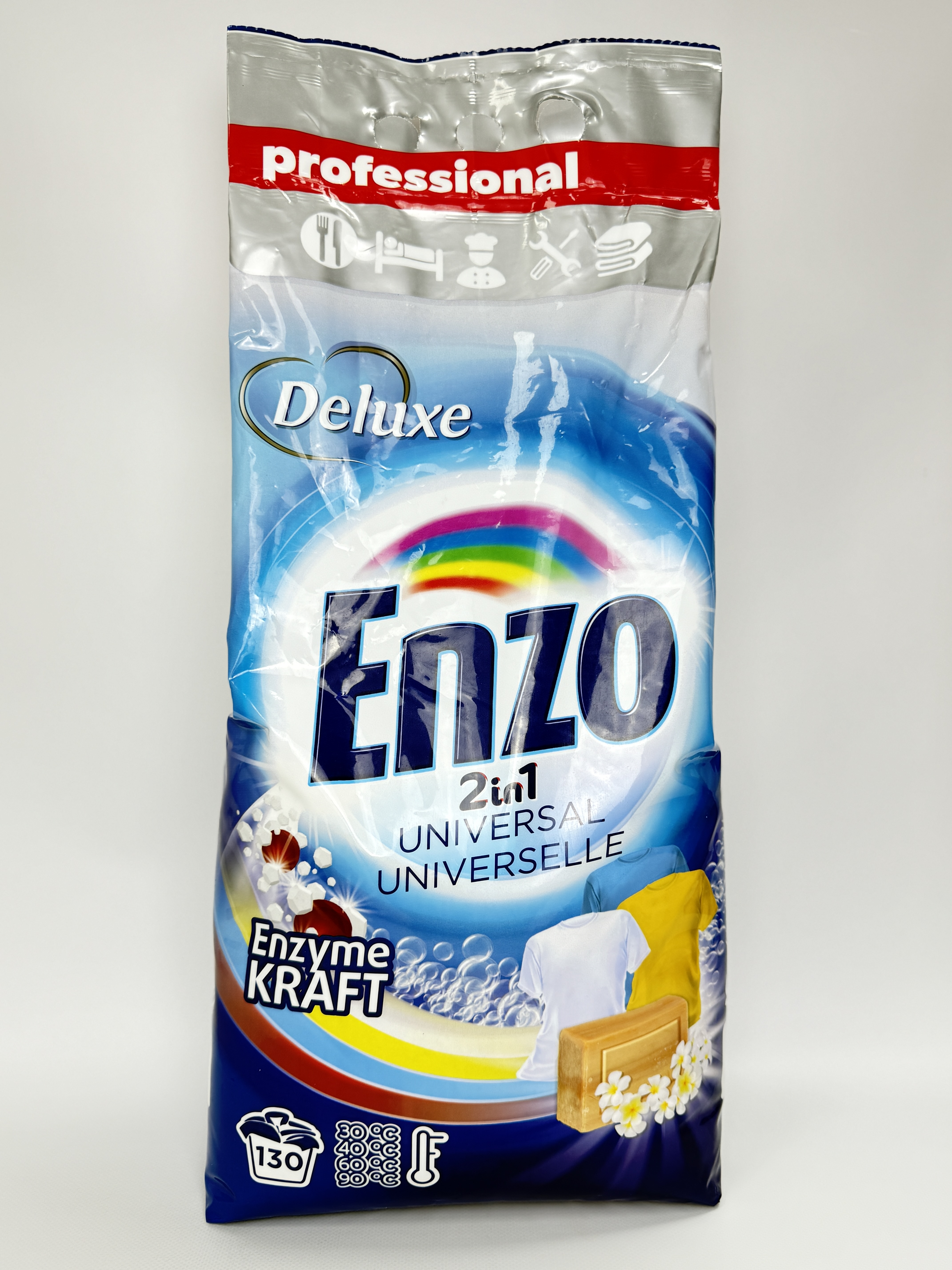 Ензо порош 9.1 кг пакет універсал