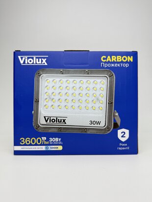 Прожектор світлод. VIOLUX CARBON 30W 5000K 3600Lm IP65