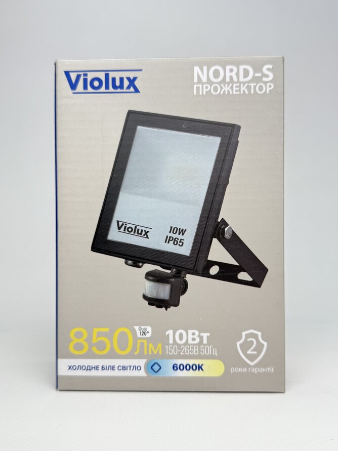 Прожектор світлод.VIOLUX NORD-S SMD 10W 6000K 850Lm IP65