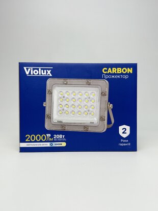 Прожектор світлодіодний VIOLUX CARBON 20W 5000K 2000Lm IP65