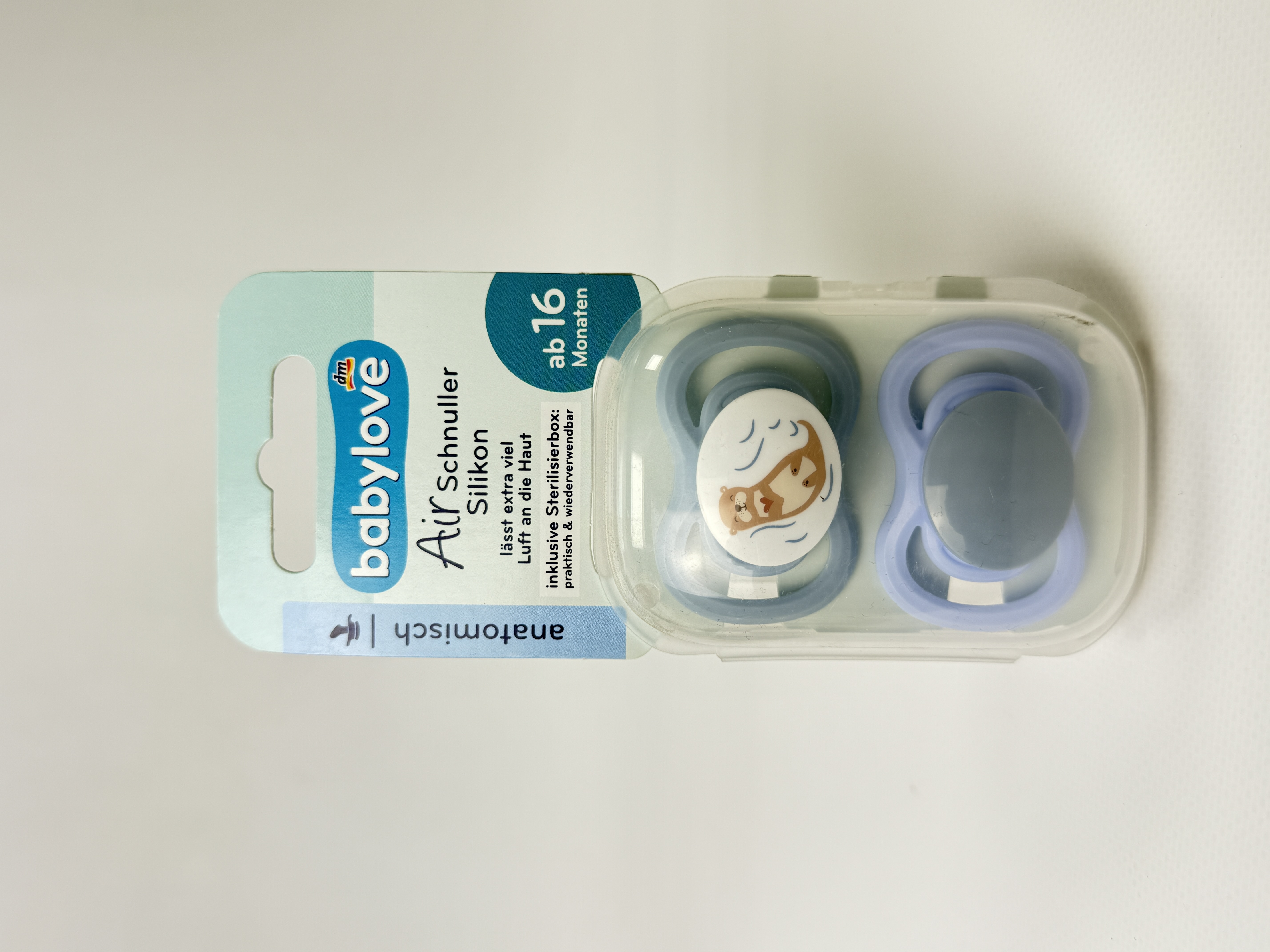 babylove Анатомічна силіконова пустушка Air - розм. 3. 16м+. 2 шт