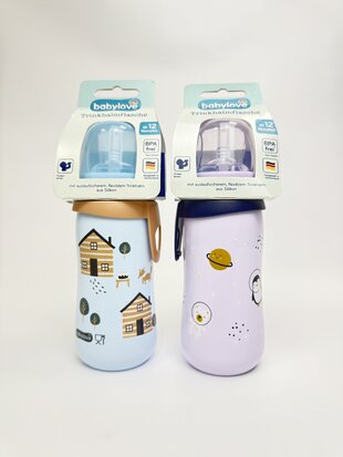 babylove Пляшка з силіконов.соломинкою. 1 шт