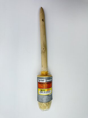 Пензель круглий. пластикова обойма. № 10. 40мм