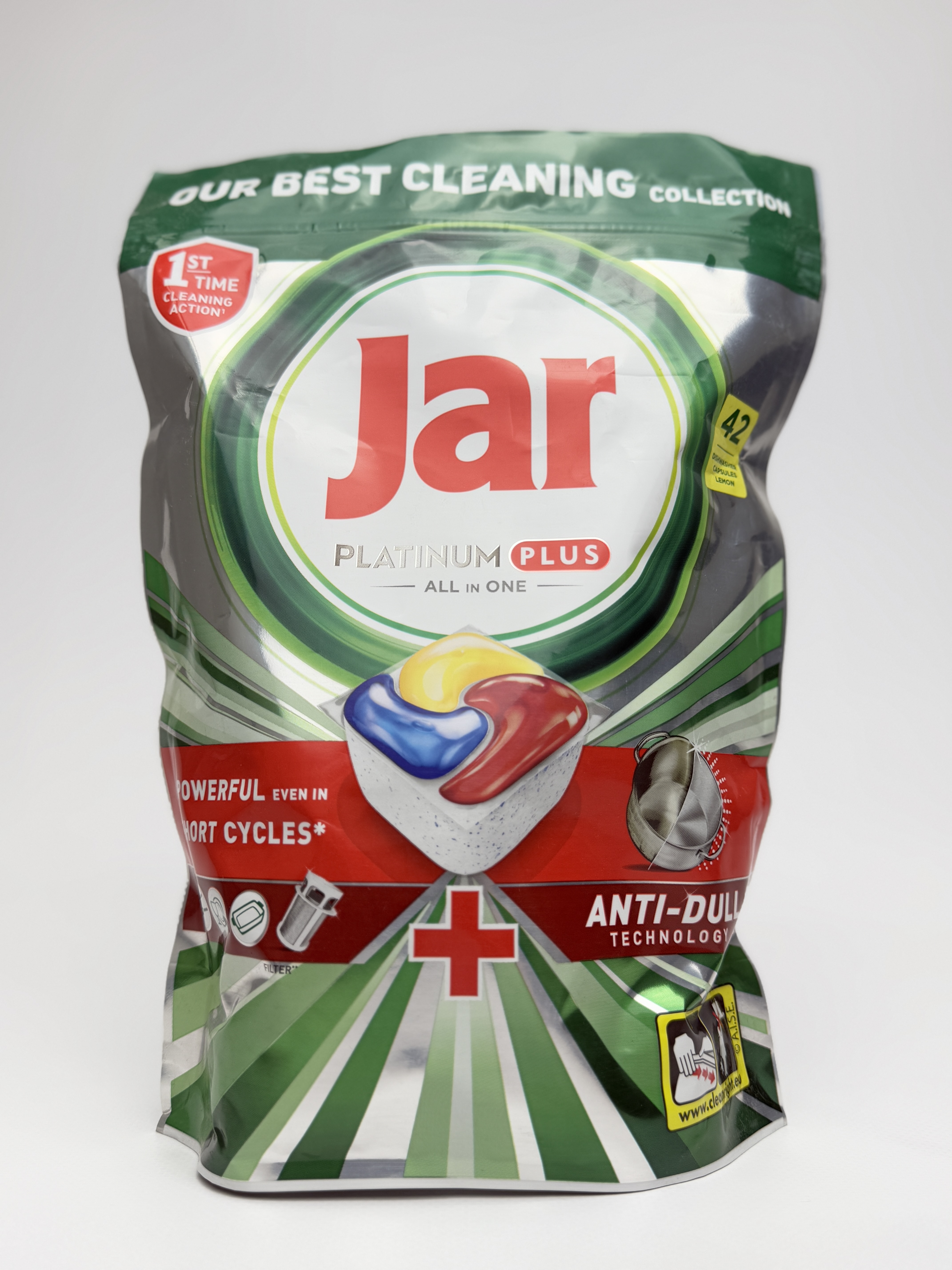 Таблетки для посуд. машини JAR PLATINUM PLUS all in one (42)