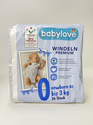 babylove Підгузки 0 . 24шт