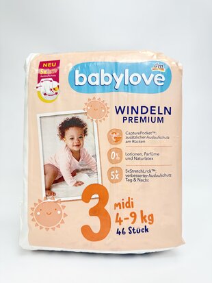babylove Підгузки Windeln Premium 3 . 46 шт