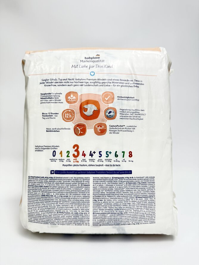 babylove Підгузки Windeln Premium 3 . 46 шт