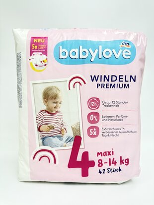 babylove Підгузки 4 . 42 шт
