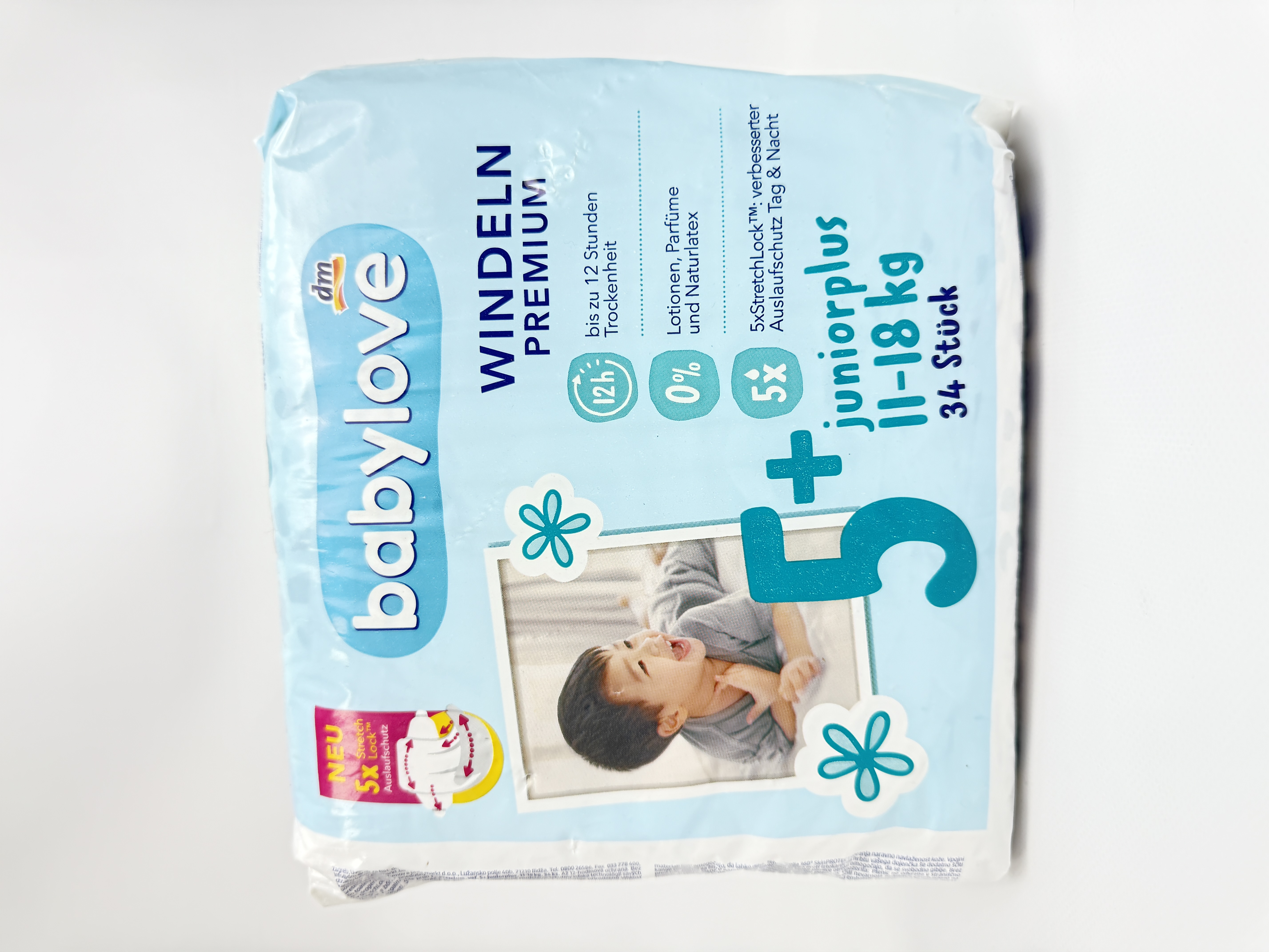 babylove Підгузки 5+. 34 шт