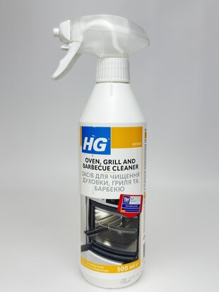 HG Чистячий засіб для духовки. гриля і барбекю 0.5 л