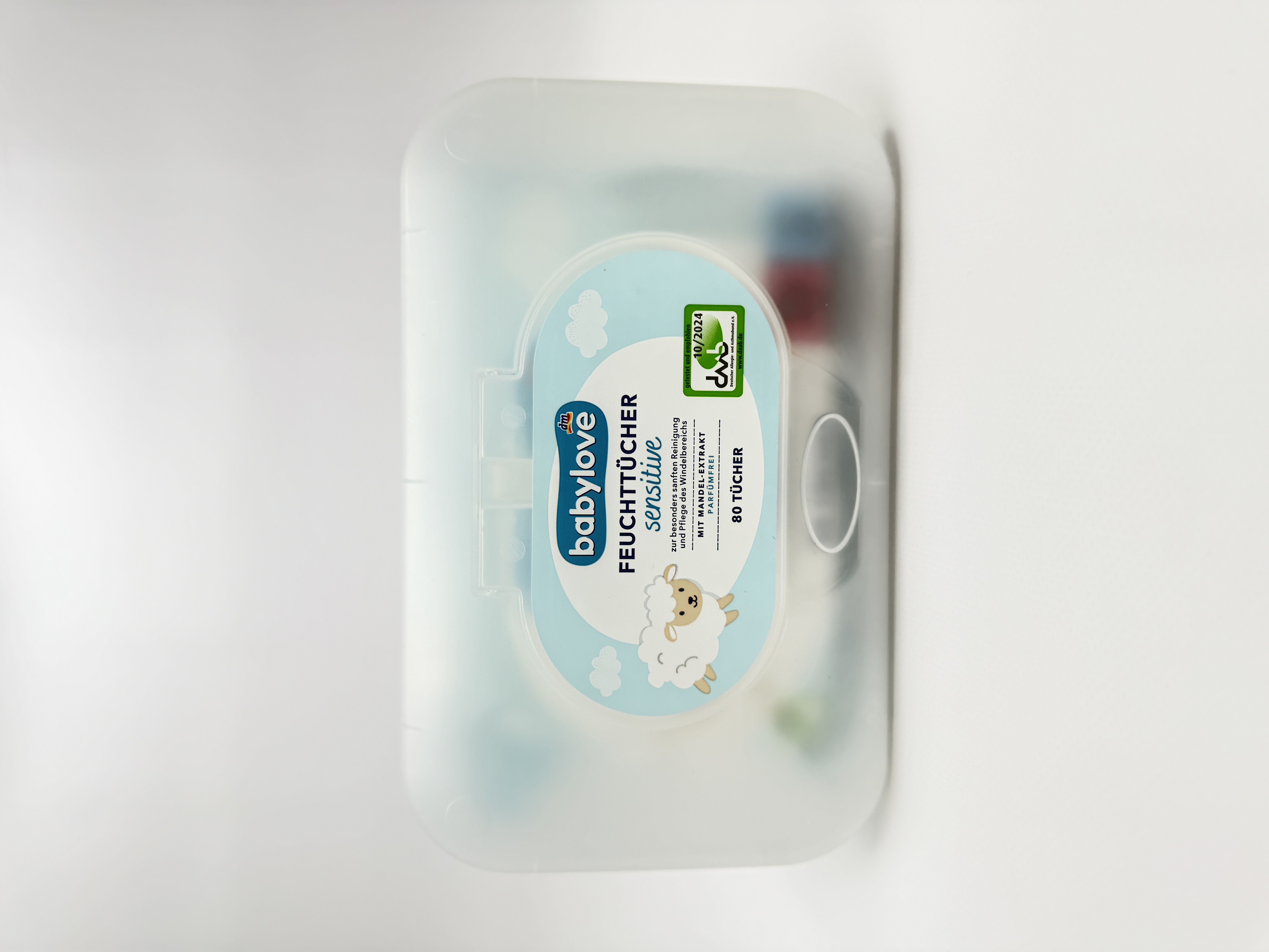 babylove Бокс Серветки вологі sensitive 80шт