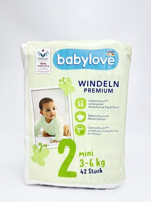 babylove Підгузки Windeln Premium 2. 42 шт