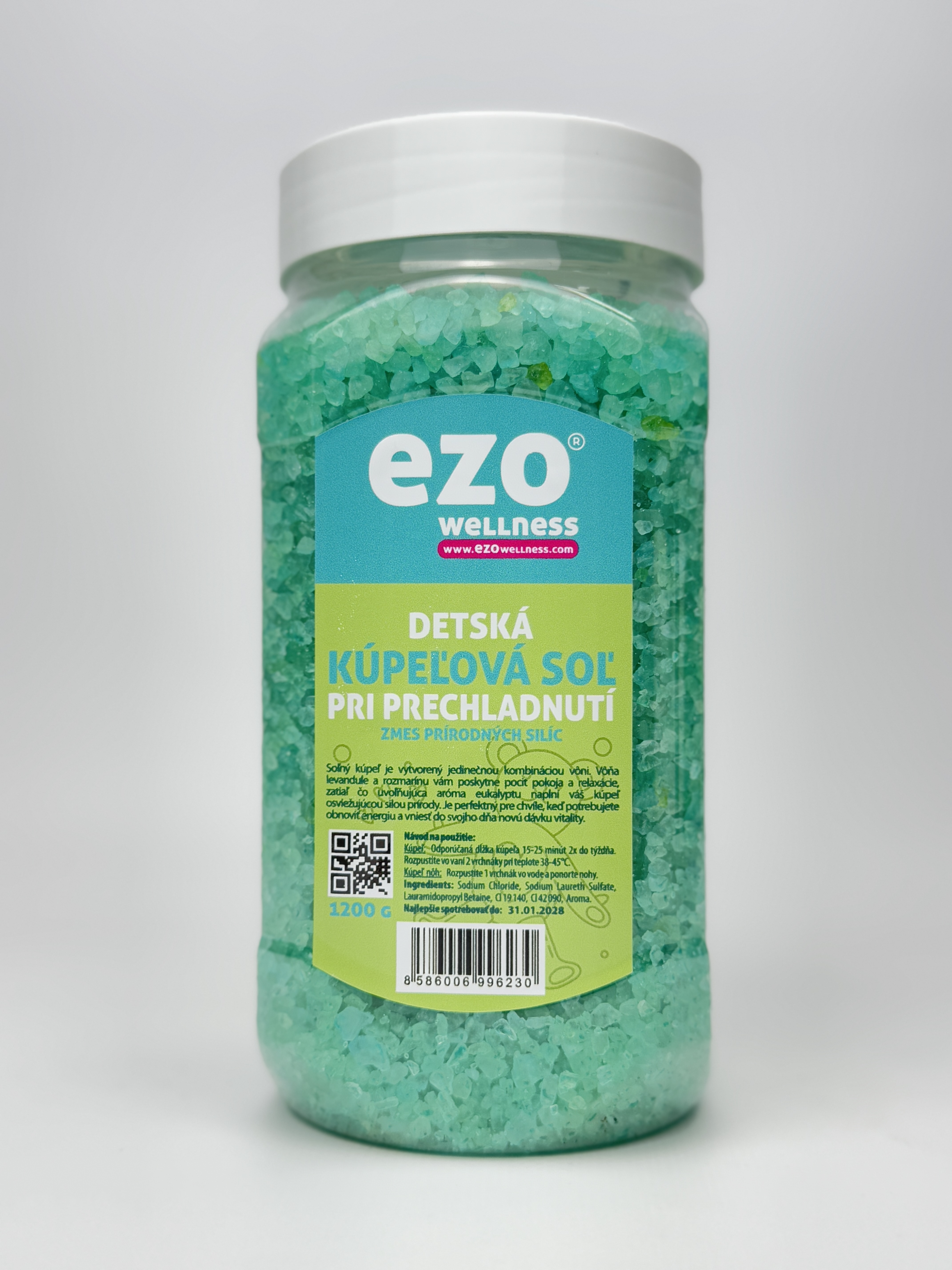 EZO Сіль д. ванни дитяча 1200г