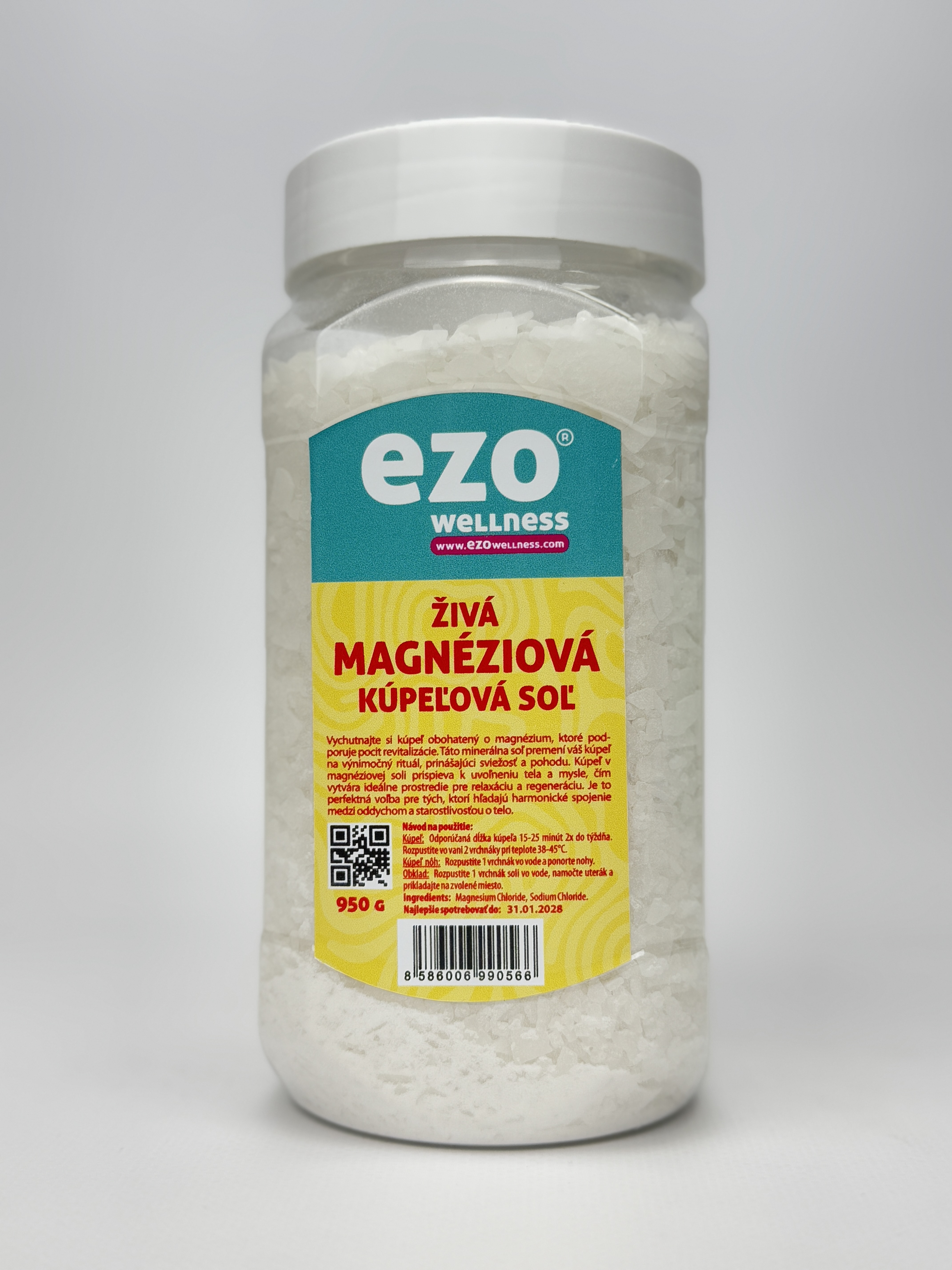 EZO Сіль д. ванни магнезія 1200г