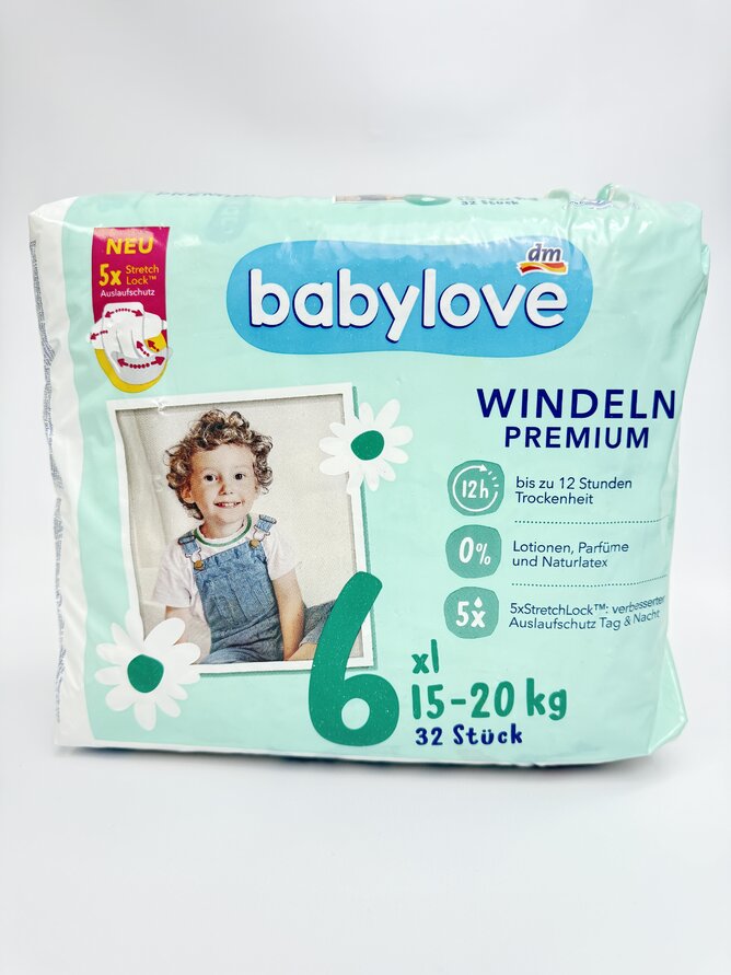 babylove Підгузки Windeln Premium 6. 32 шт