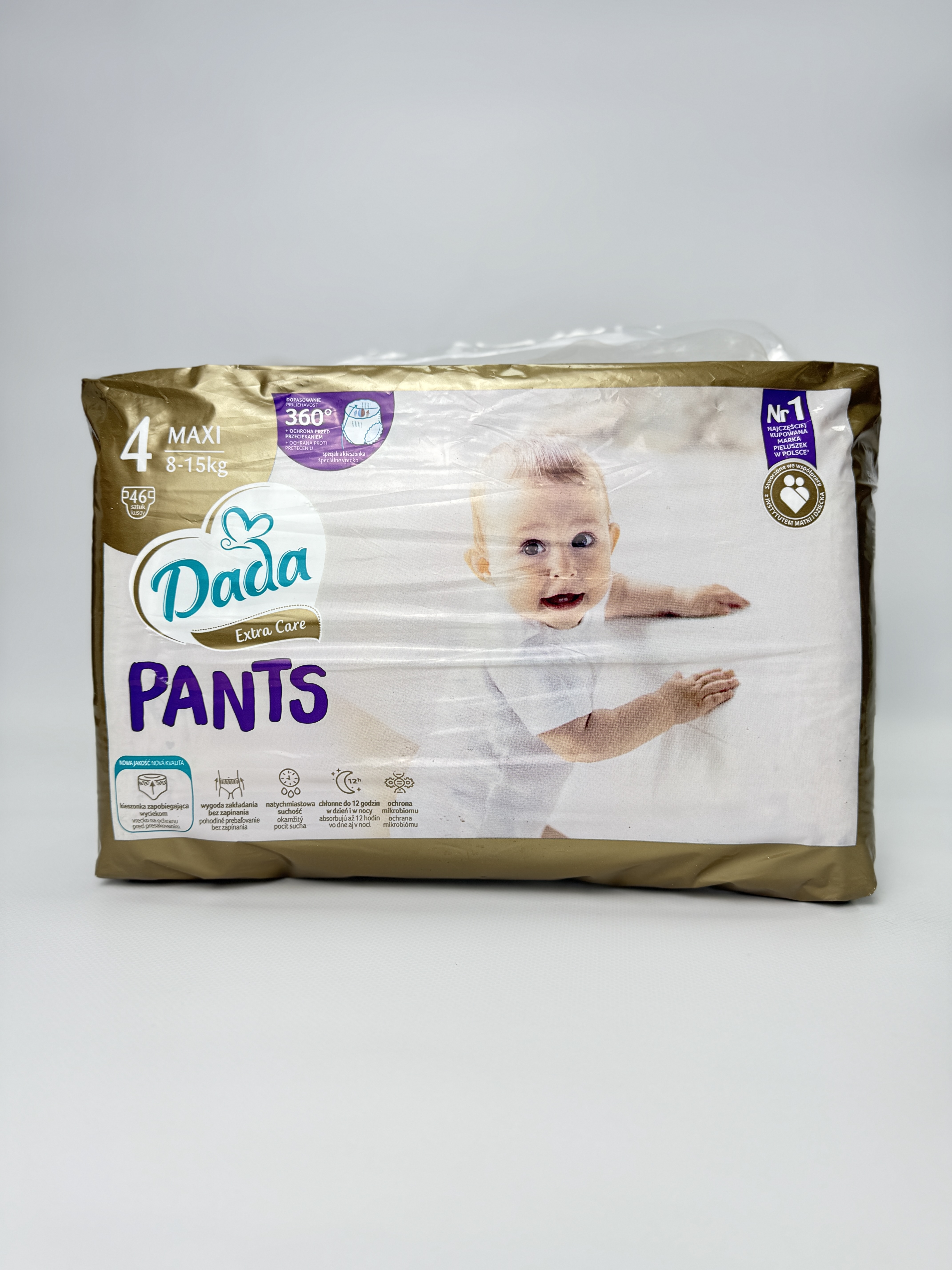 Dada Extra Care Трусики-підгузки 4 (8–15кг) 46шт