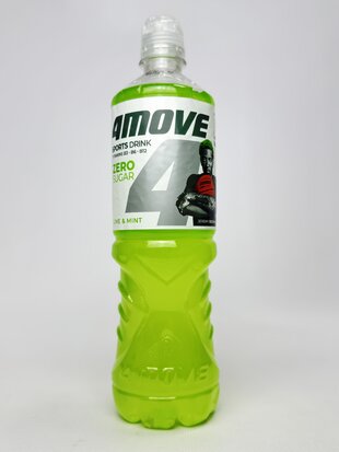 4MOVE Напій Isotonic Lime & Mint ZERO SUGAR - 750 ml