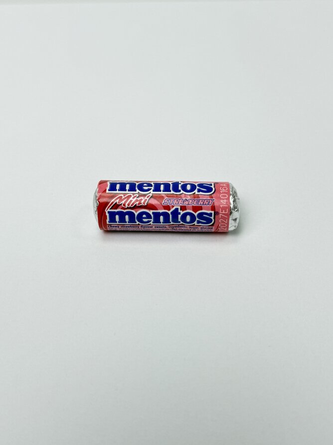 Mentos Жувальні Гумки Fruit Mix Mini (120 х 10.4 g)
