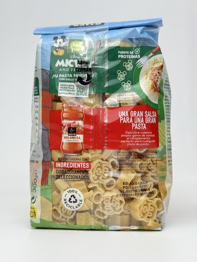 Макаронні вироби Gallo Disney Mickey 300 г