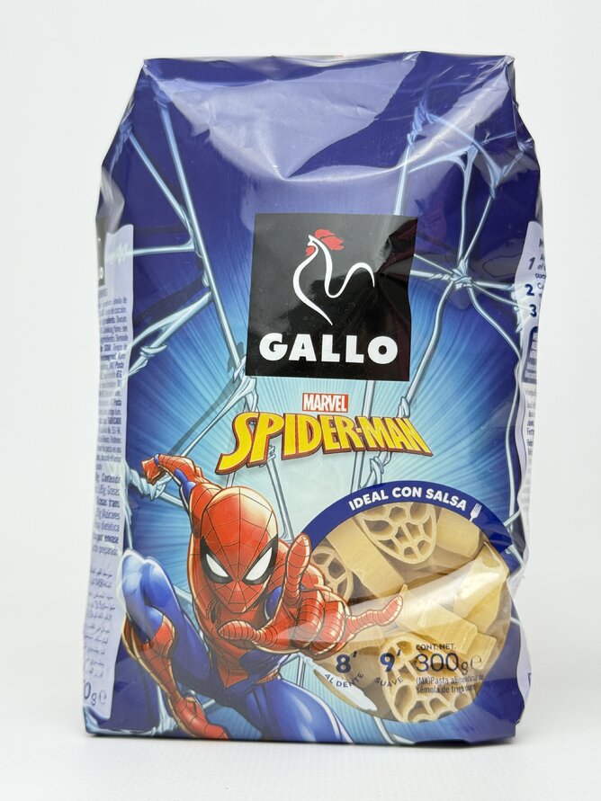 Макаронні вироби Gallo Disney Spiderman 300 г