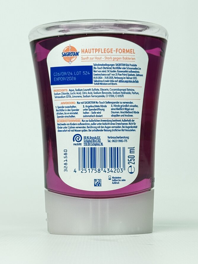 Sagrotan Запаска мило Скай PINK 250ml