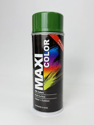 Емаль аероз. унів. декор. Maxi Color RAL 6002 зелена 400 мл