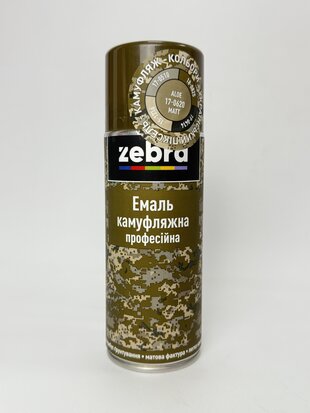 Балон фарба камуфляжна Алое 1307 400 мл ZEBRA