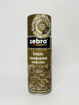 Балон фарба камуфляжна Нутрія 1308 400 мл ZEBRA