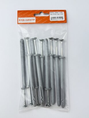 Дюбель забивн. з гриб. ком. 8*100 10 шт. +-5%