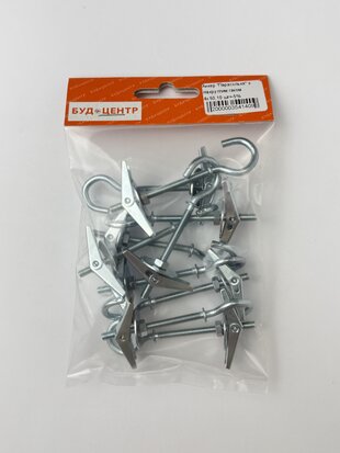 Анкер "Парасолька" з півкруглим гаком 4х50.10 шт+-5%