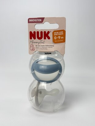 NUK Соска силіконова. 0-9 місяців. 2 шт.