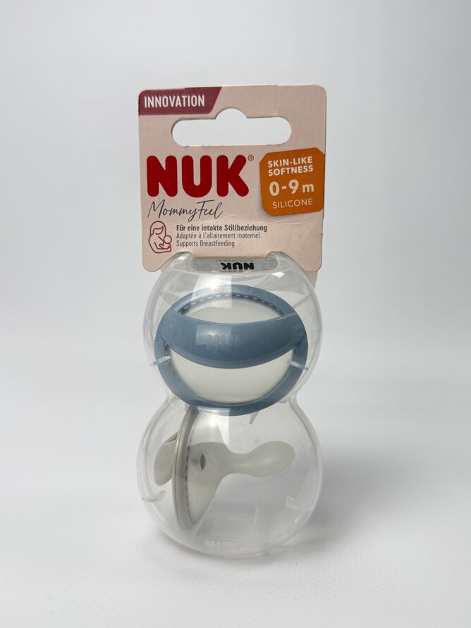 NUK Соска силіконова. 0-9 місяців. 2 шт.