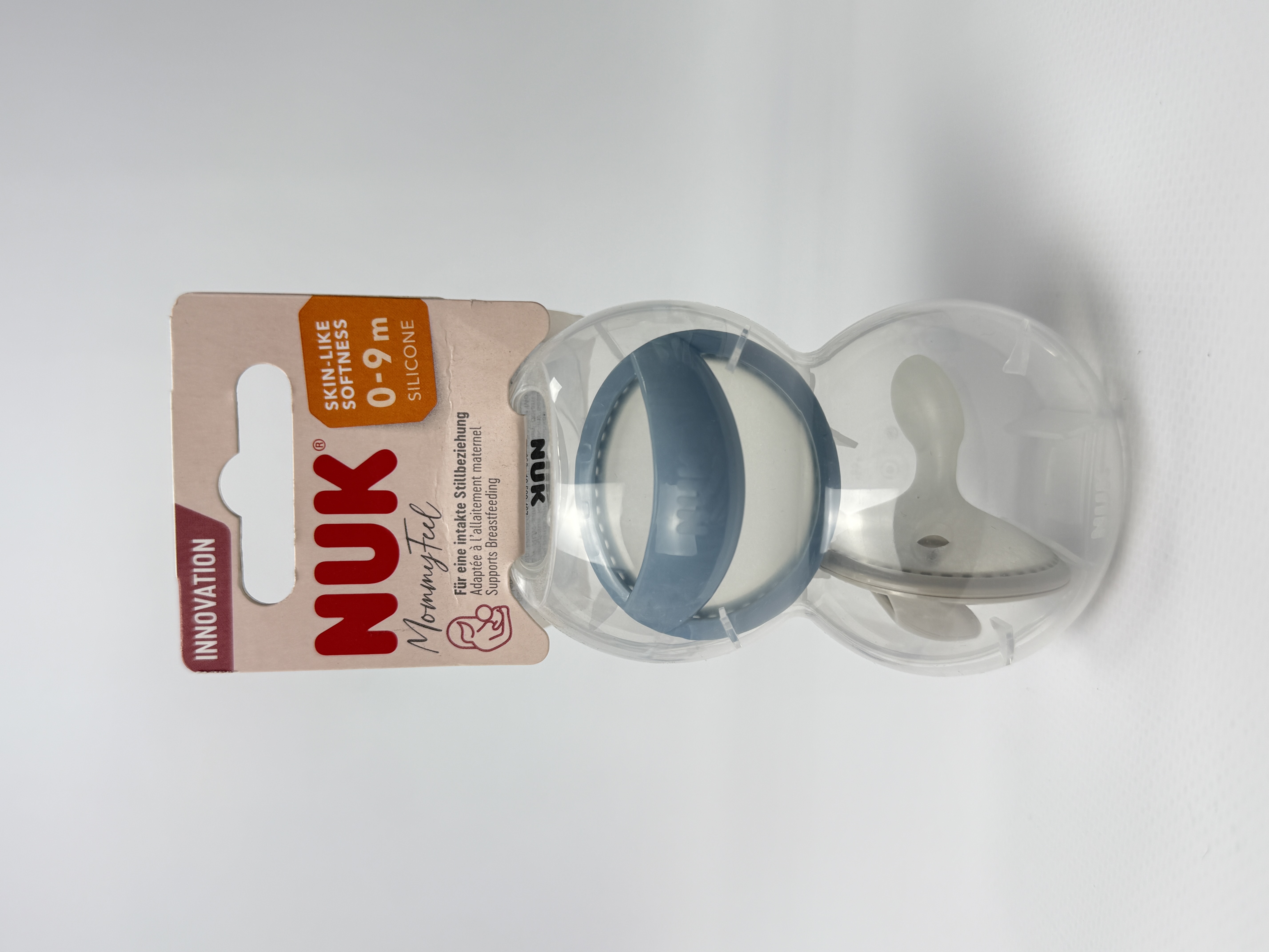 NUK Соска силіконова. 0-9 місяців. 2 шт.